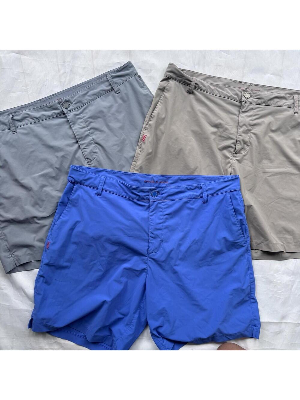 Rhone Golf Shorts Lot Men’s Size 36 Performance Stretch Gray Khaki Blue Lot Of 3